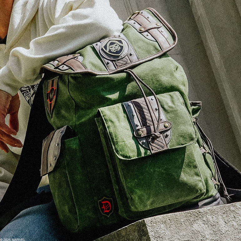 Doctor Doom Canvas Trekker Backpack — Heroes & Villains · backpack