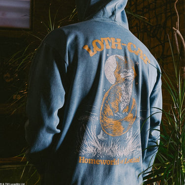 Loth Cat Vintage Wash Heavyweight Hoodie - Heroes & Villains-Star Wars-Hoodie
