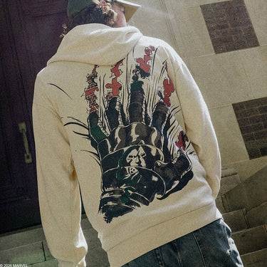 Doom Lives Vintage Wash Heavyweight Hoodie - Heroes & Villains-Marvel-Hoodie