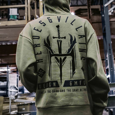 H&V Standard Issue Tombstone Hoodie - Heroes & Villains-Heroes & Villains-Hoodie
