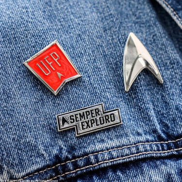 Star Trek Trio Enamel Pin Set - Heroes & Villains-Star Trek-Enamel Pin