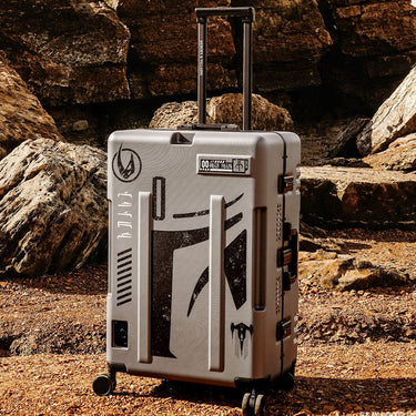 The Mandalorian Skyrider Check-In - Heroes & Villains-Star Wars-Checked Suitcase