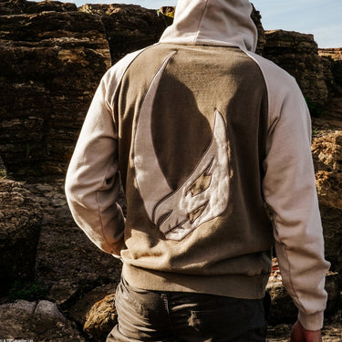 The Mandalorian Embroidered Raglan Hoodie - Heroes & Villains-Star Wars-Hoodie