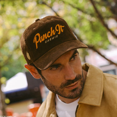Punch It Chewie Corduroy Unstructured Snapback - Heroes & Villains-Star Wars-Snapback Hat