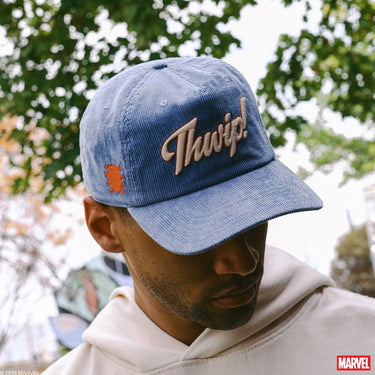 Spider-Man Corduroy Unstructured Snapback - Heroes & Villains-Marvel-Snapback Hat