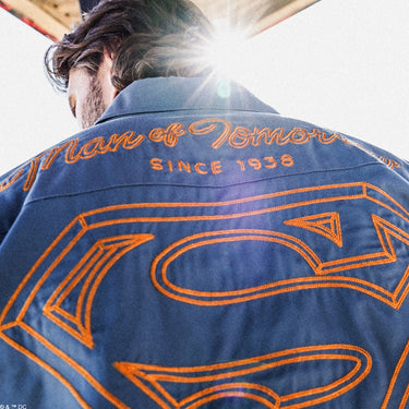 Superman Mechanic Chainstitch Work Shirt