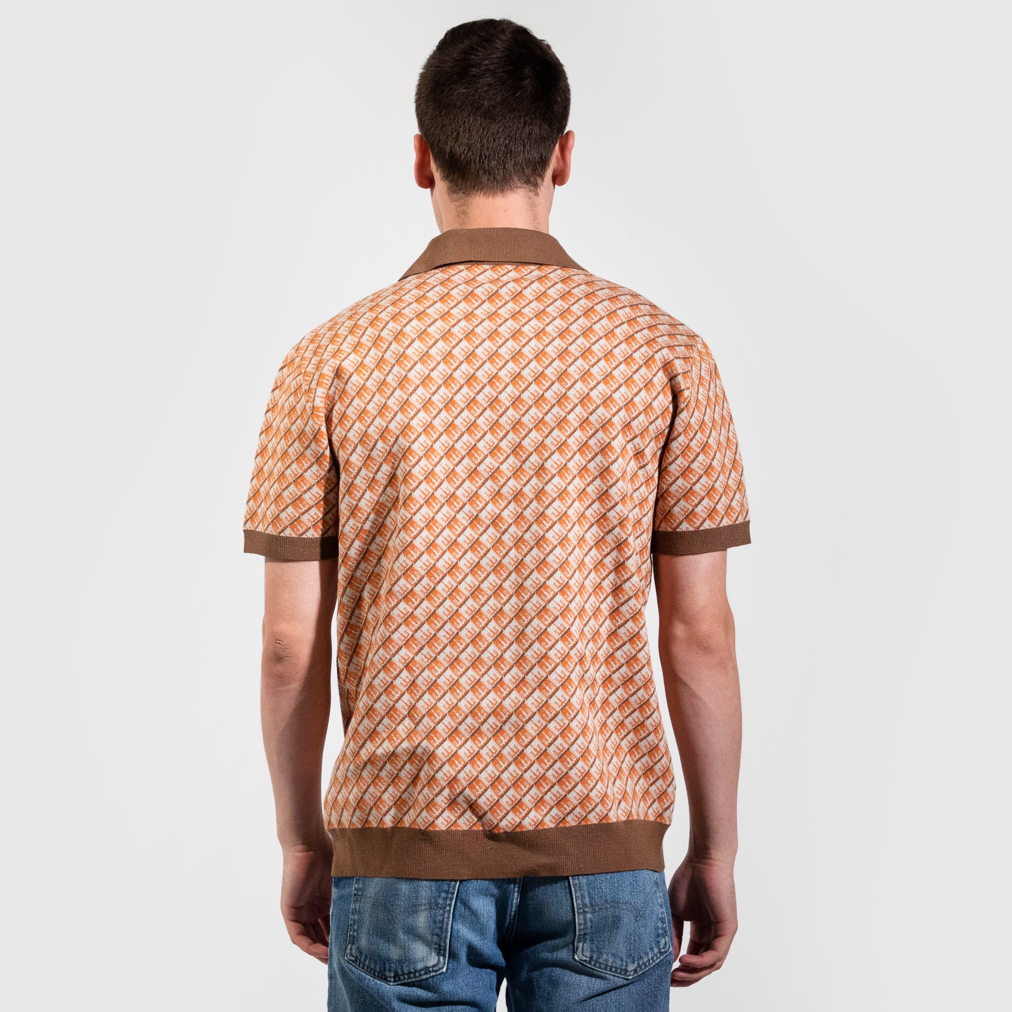 X-Wing Pattern Knit Polo