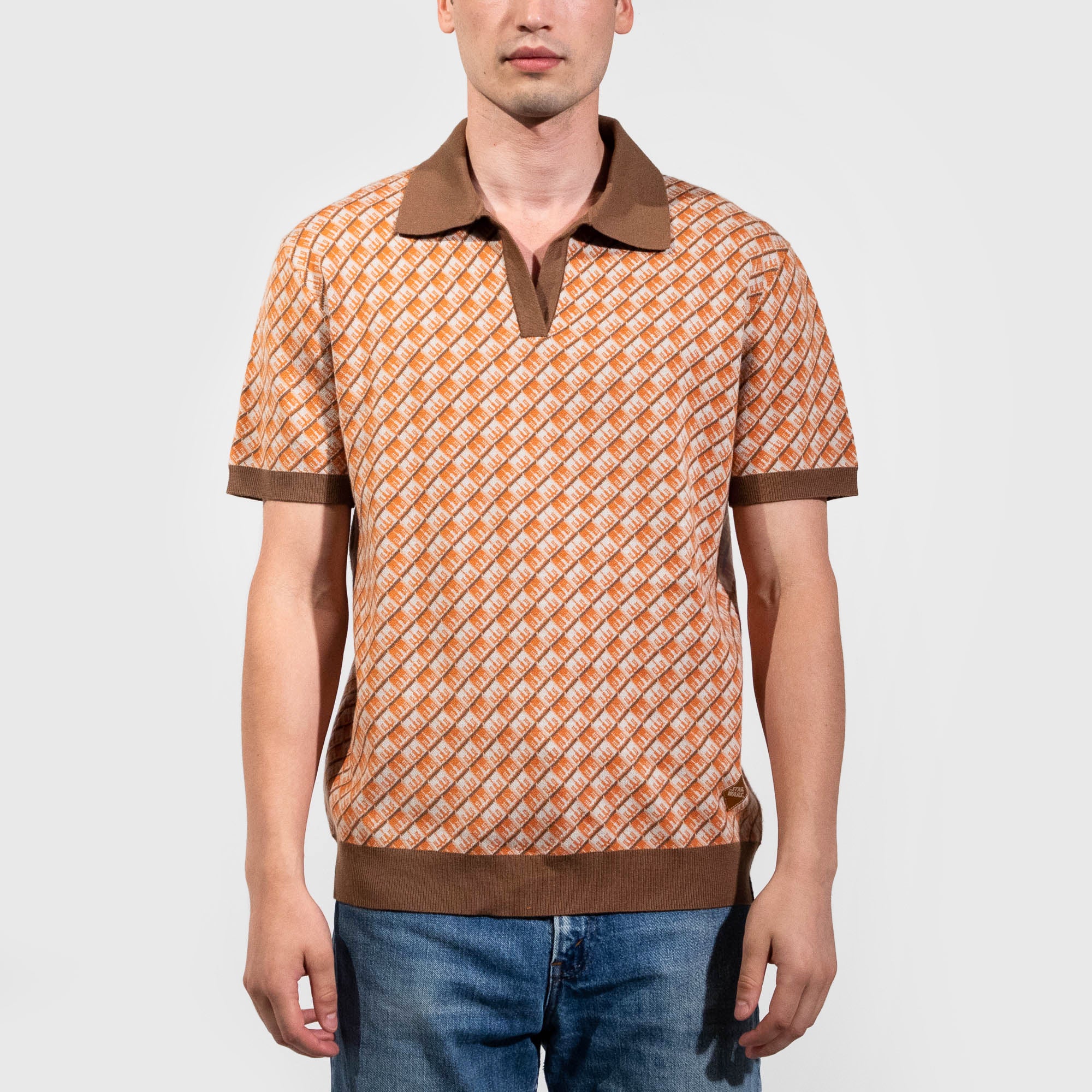 X-Wing Pattern Knit Polo