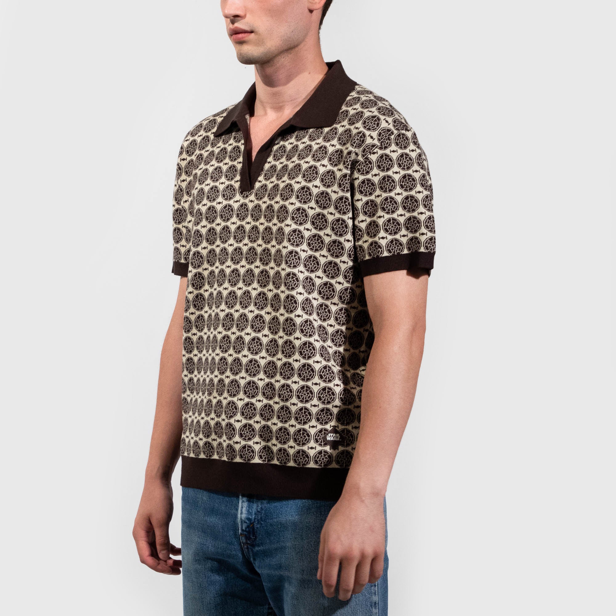 Imperial Pattern Knit Polo