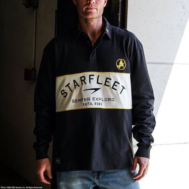 Starfleet Rugby Shirt - Heroes & Villains-Star Trek-Polo