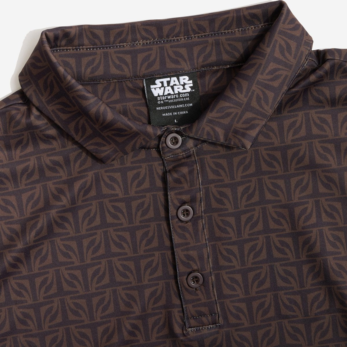 mandalorian dress shirt Grogu and Din Djarin Woven Shirt for Adults Star Wars: The Mandalorian