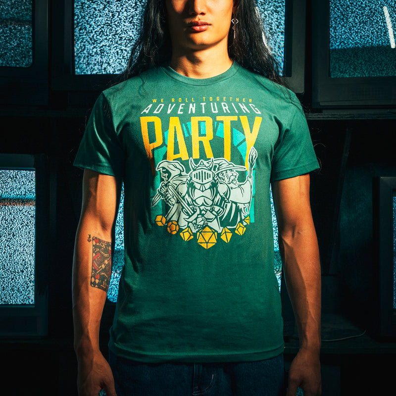 Adventuring Party Green Tee