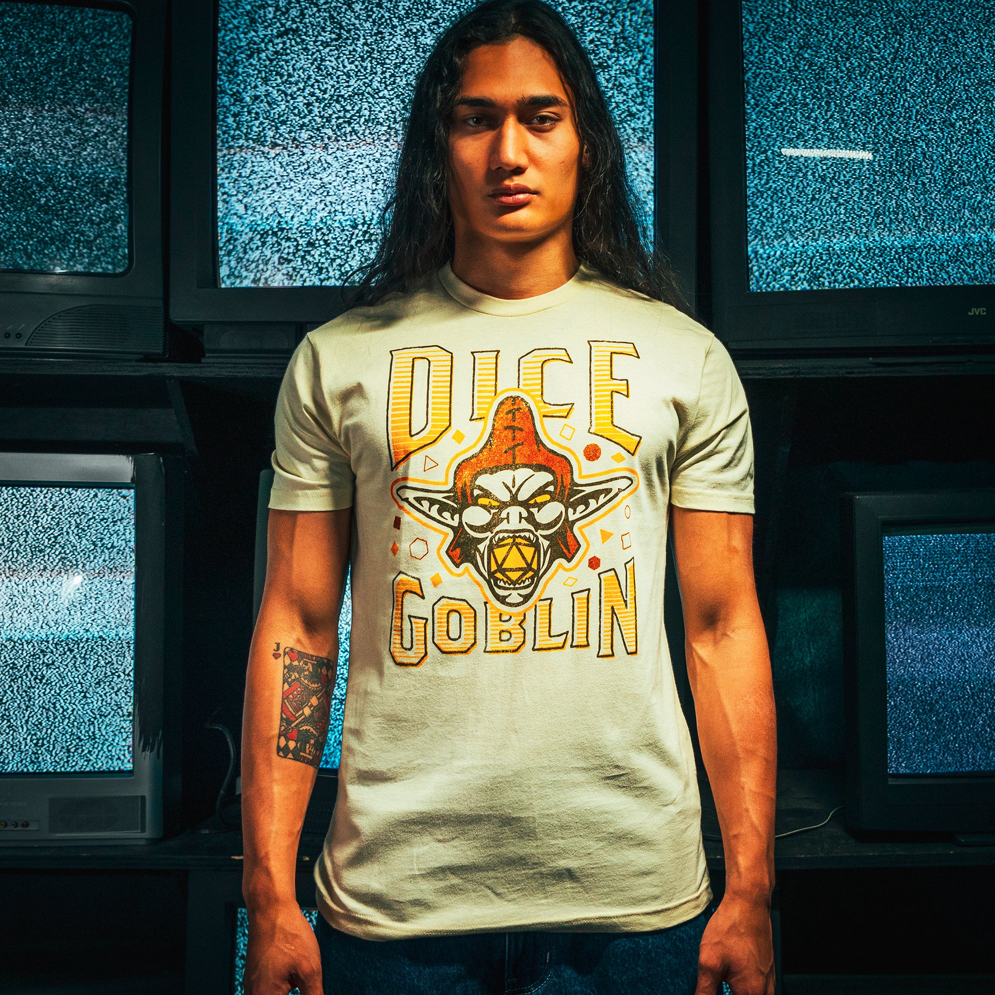 Dice Goblin Natural Tee