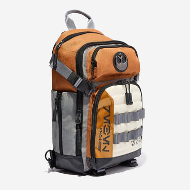 Star Wars Rebel Pilot Sling Bag with Waterbottle Pocket Facing Right 