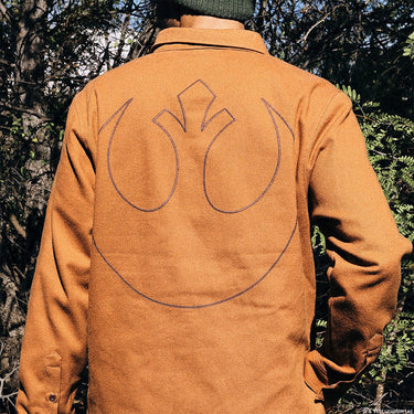 Rebel Alliance Heavyweight Cotton Shirt Jacket - Heroes & Villains-Star Wars-Shacket