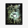 Episode VI - Return of the Jedi Green Canvas Print - Heroes & Villains-Star Wars-Wall Decor