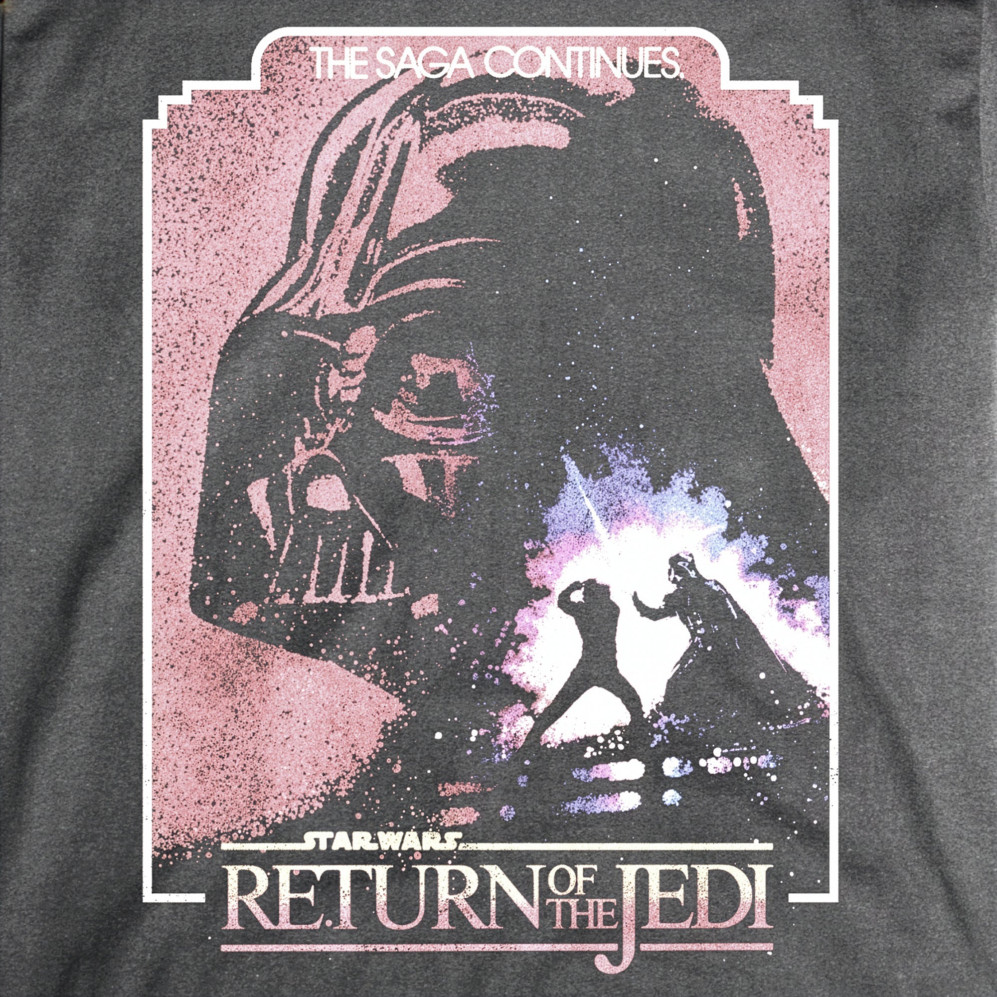 Star Wars Return of the Jedi Pepper Grey Zine Vintage Soft Tee