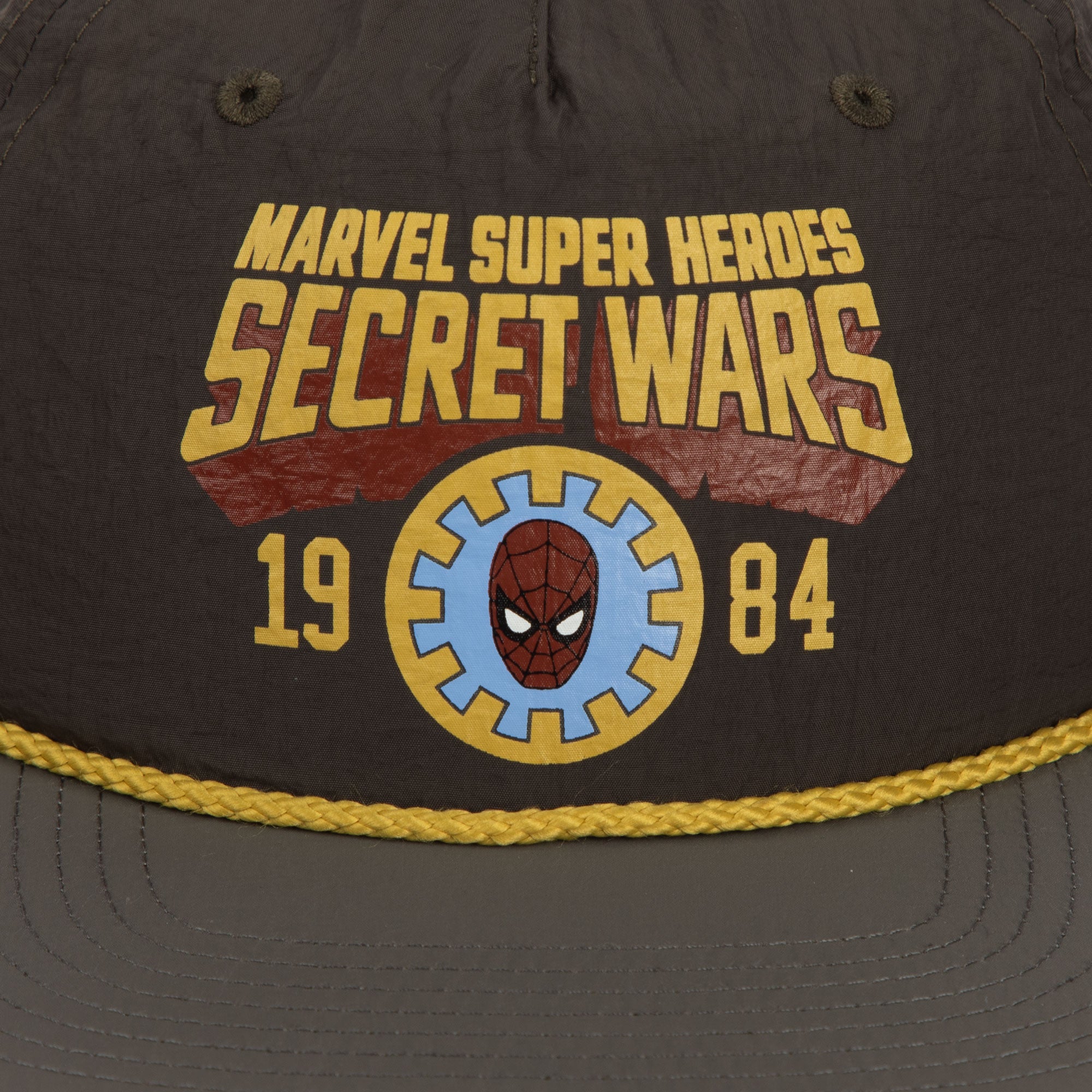 Secret Wars 1984 Spider-Man Shield Retro Hat