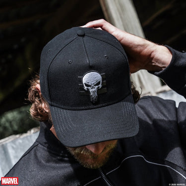 Marvel The Punisher Embroidered Snapback Hat