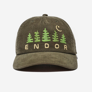 Endor Forest Corduroy Unstructured Snapback - Heroes & Villains-Star Wars-Snapback Hat