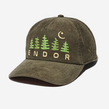 Endor Forest Corduroy Unstructured Snapback - Heroes & Villains-Star Wars-Snapback Hat