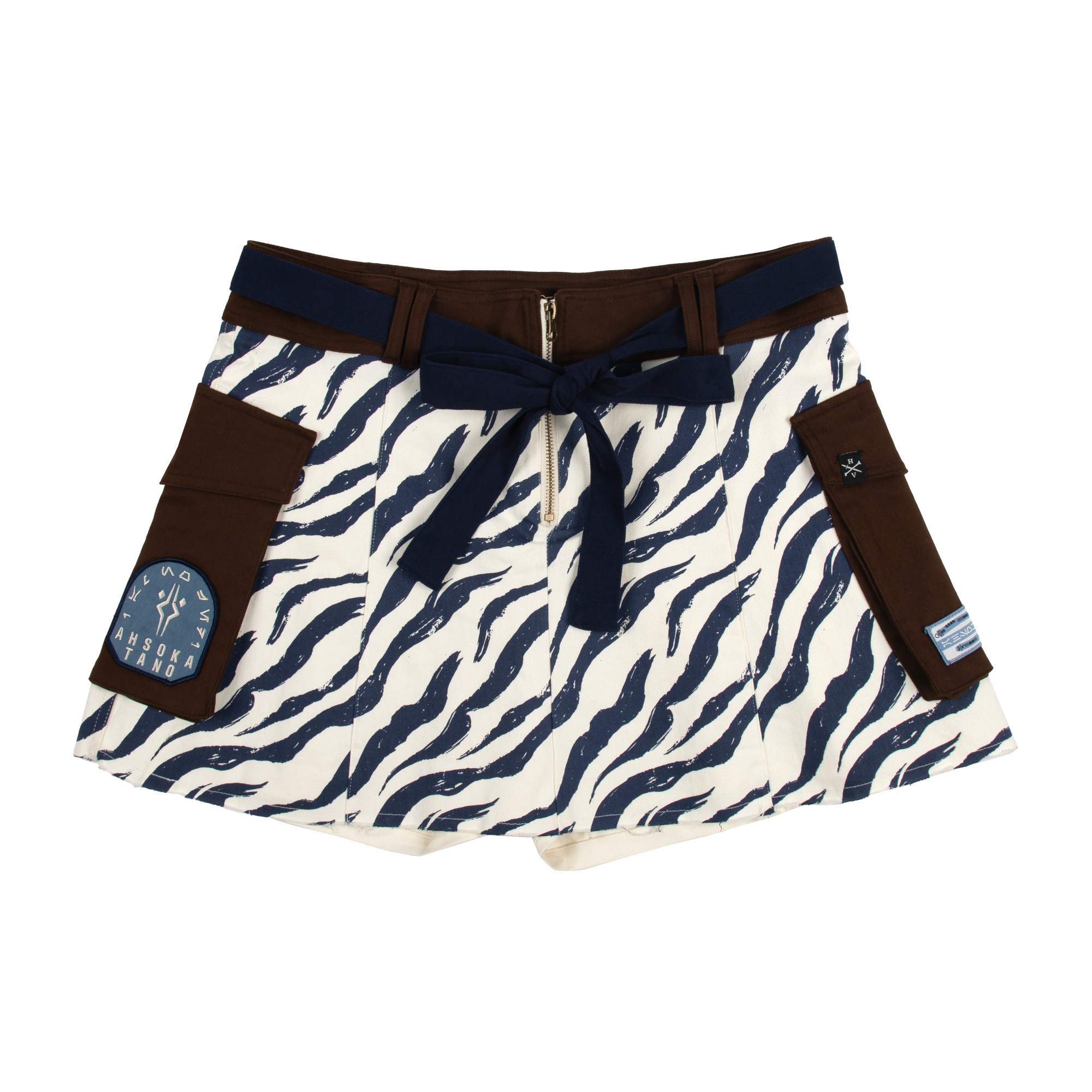 Ahsoka Cargo Striped Skort