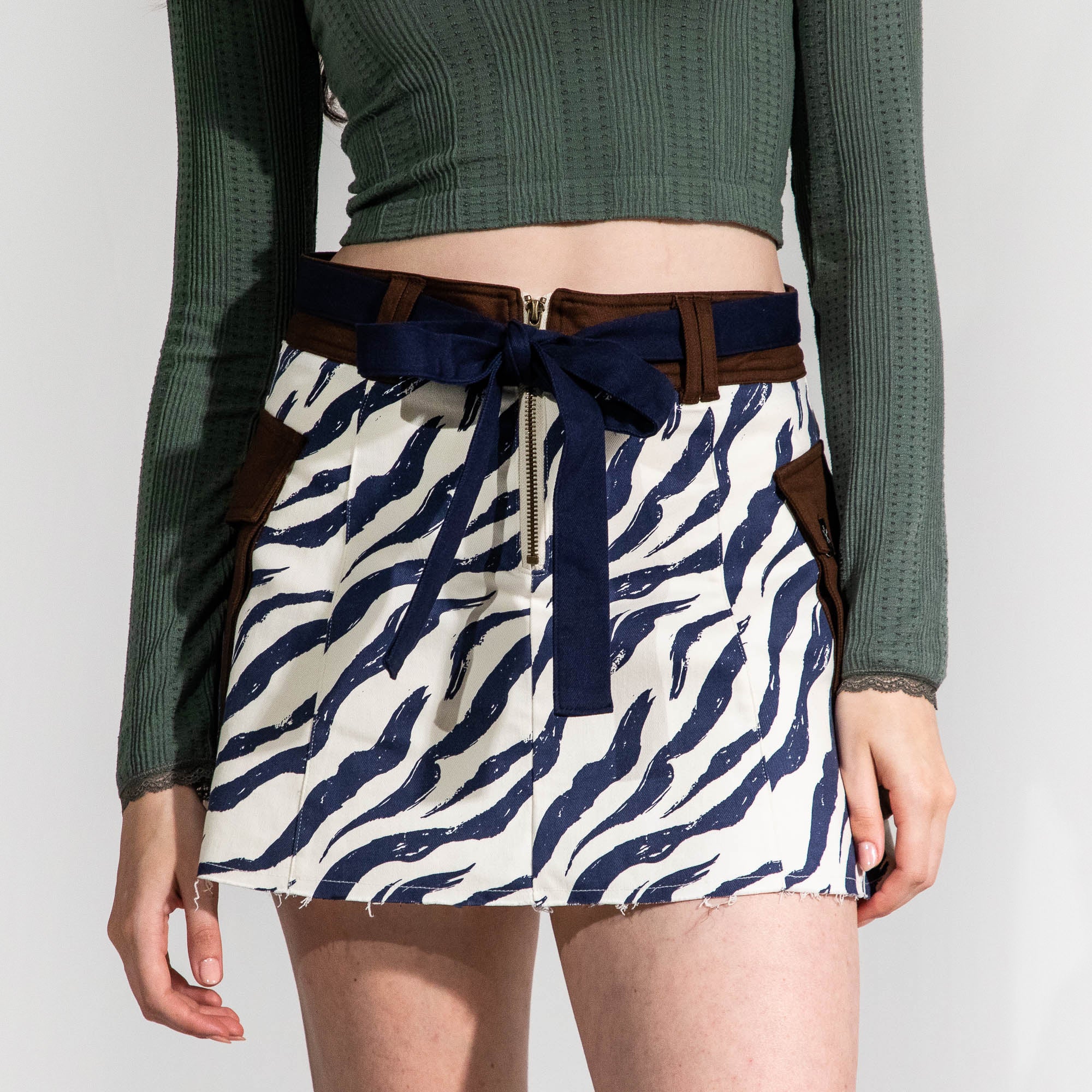 Ahsoka Cargo Striped Skort