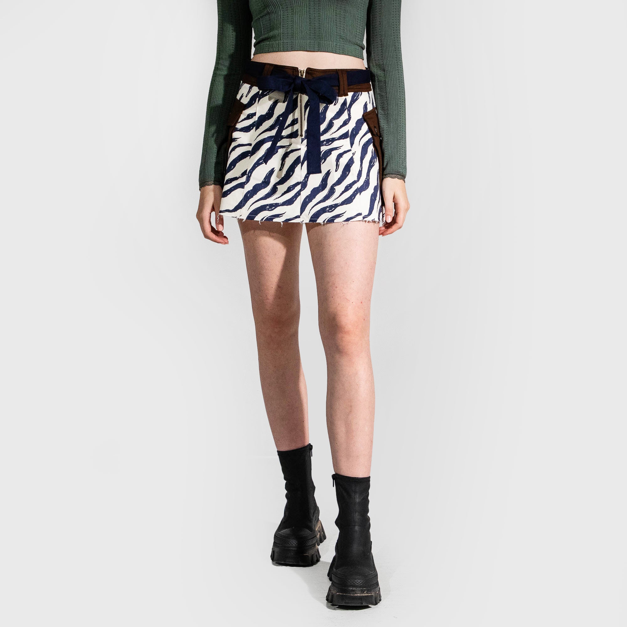 Ahsoka Cargo Striped Skort