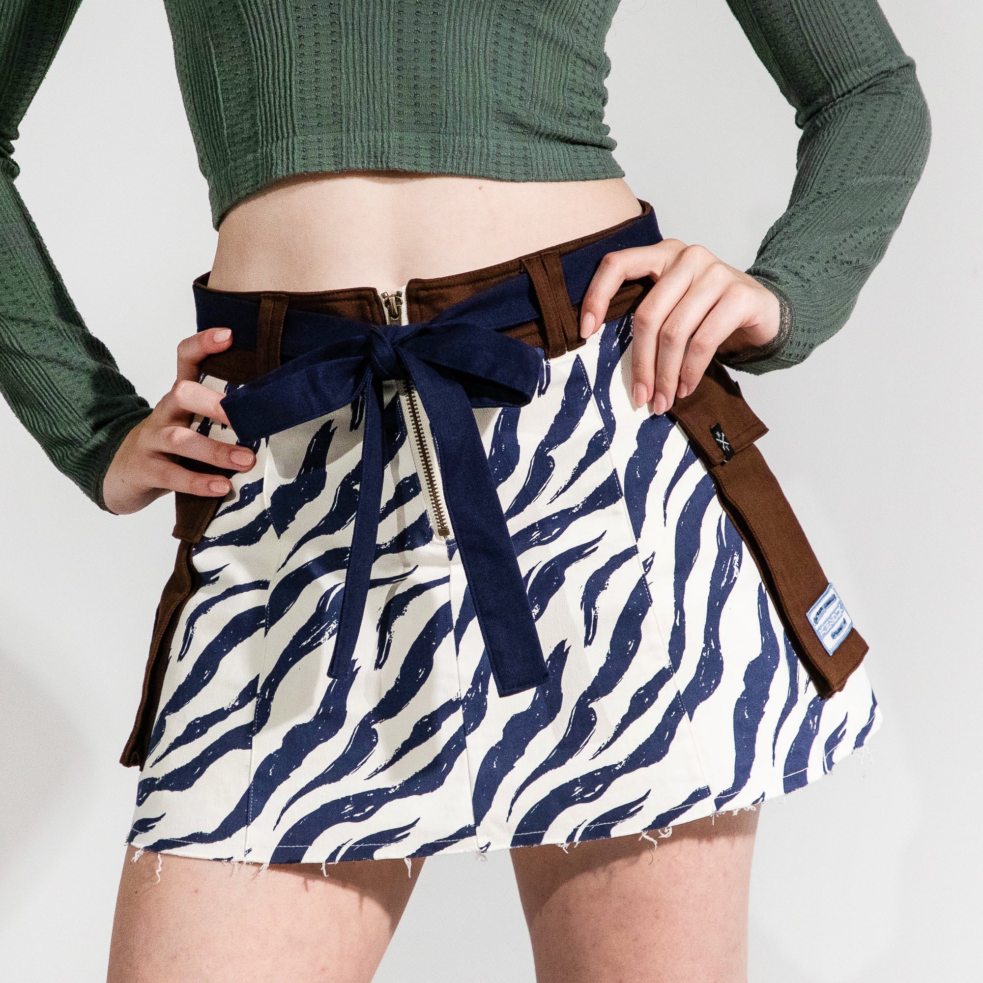 Ahsoka Cargo Striped Skort