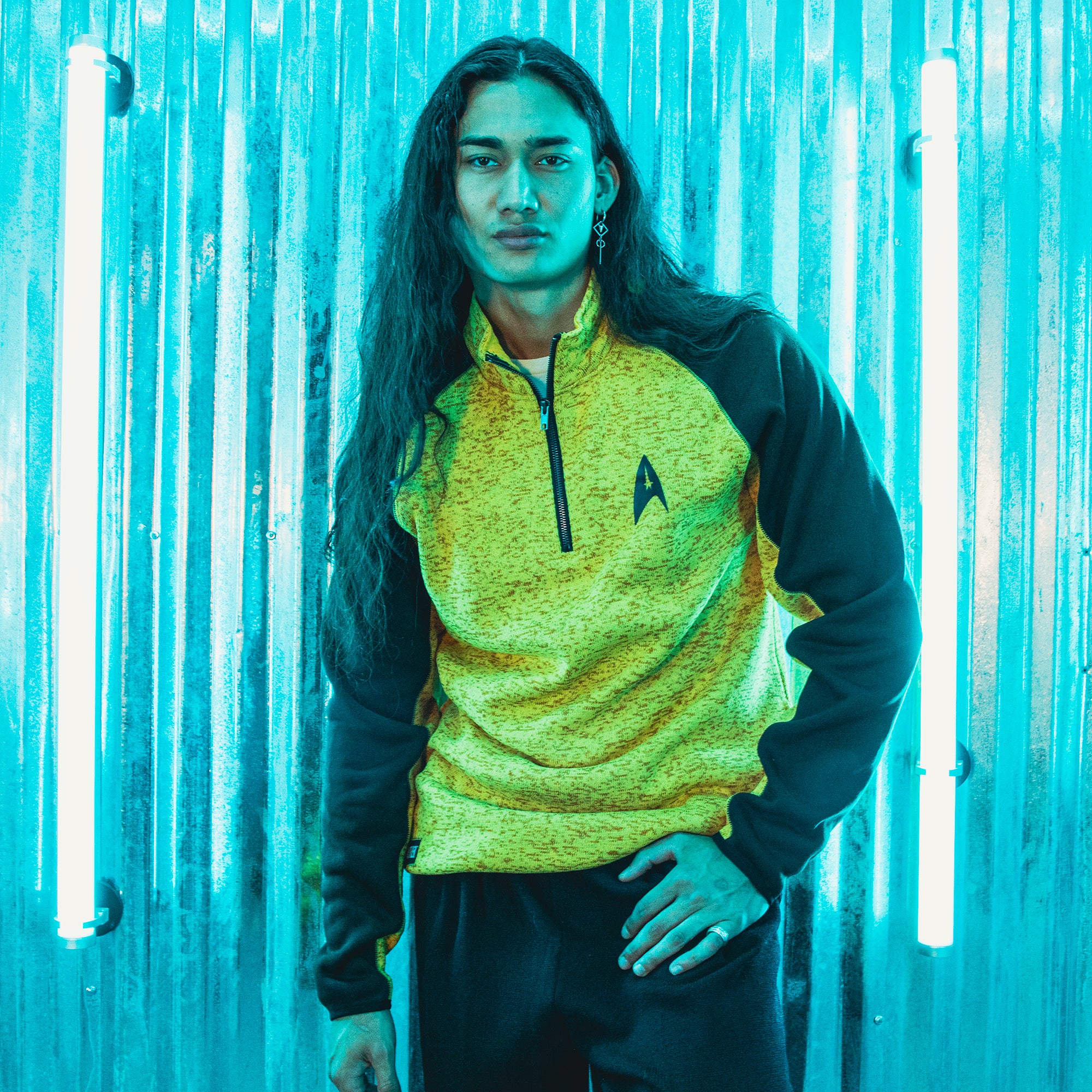 Starfleet Delta Gold Pullover