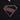 A black t-shirt featuring a large, distressed red Superman logo on the chest.