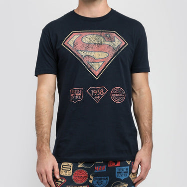 Superman S-Shield Classic Comfort Tee - Heroes & Villains-DC Comics-T-Shirt