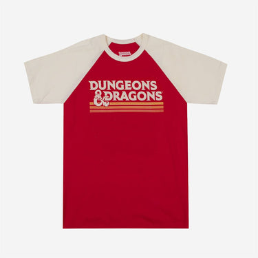 D&D Classic Comfort Raglan Tee - Heroes & Villains-Dungeons & Dragons-Raglan