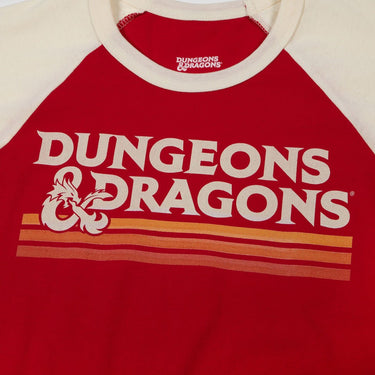 D&D Classic Comfort Raglan Tee - Heroes & Villains-Dungeons & Dragons-Raglan