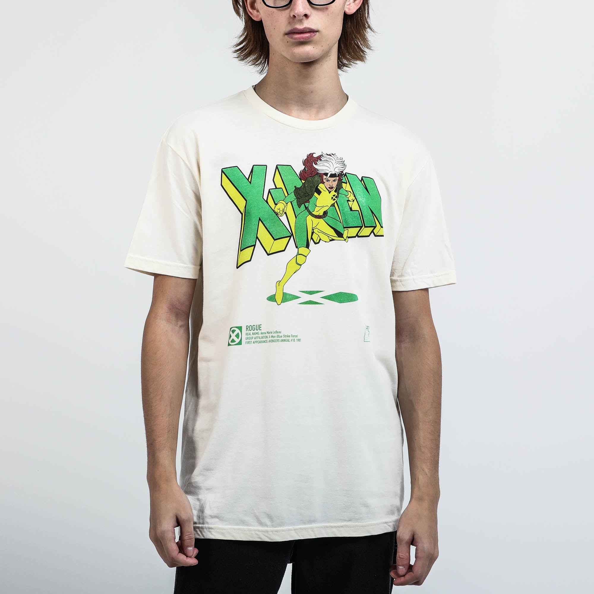 X-Men 90's Rogue Natural Tee