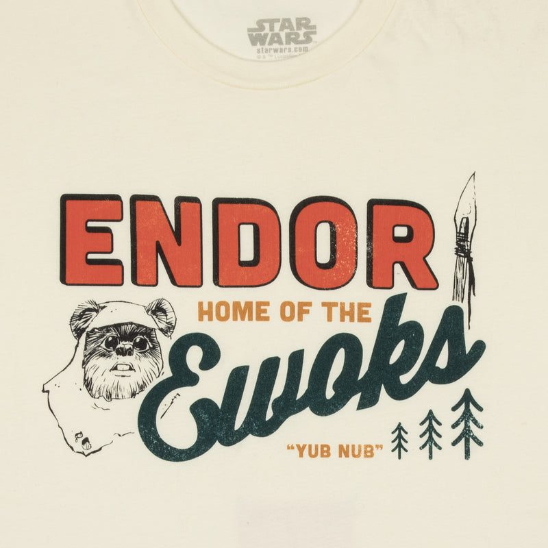 Endor Home Of the Ewoks Natural Tee