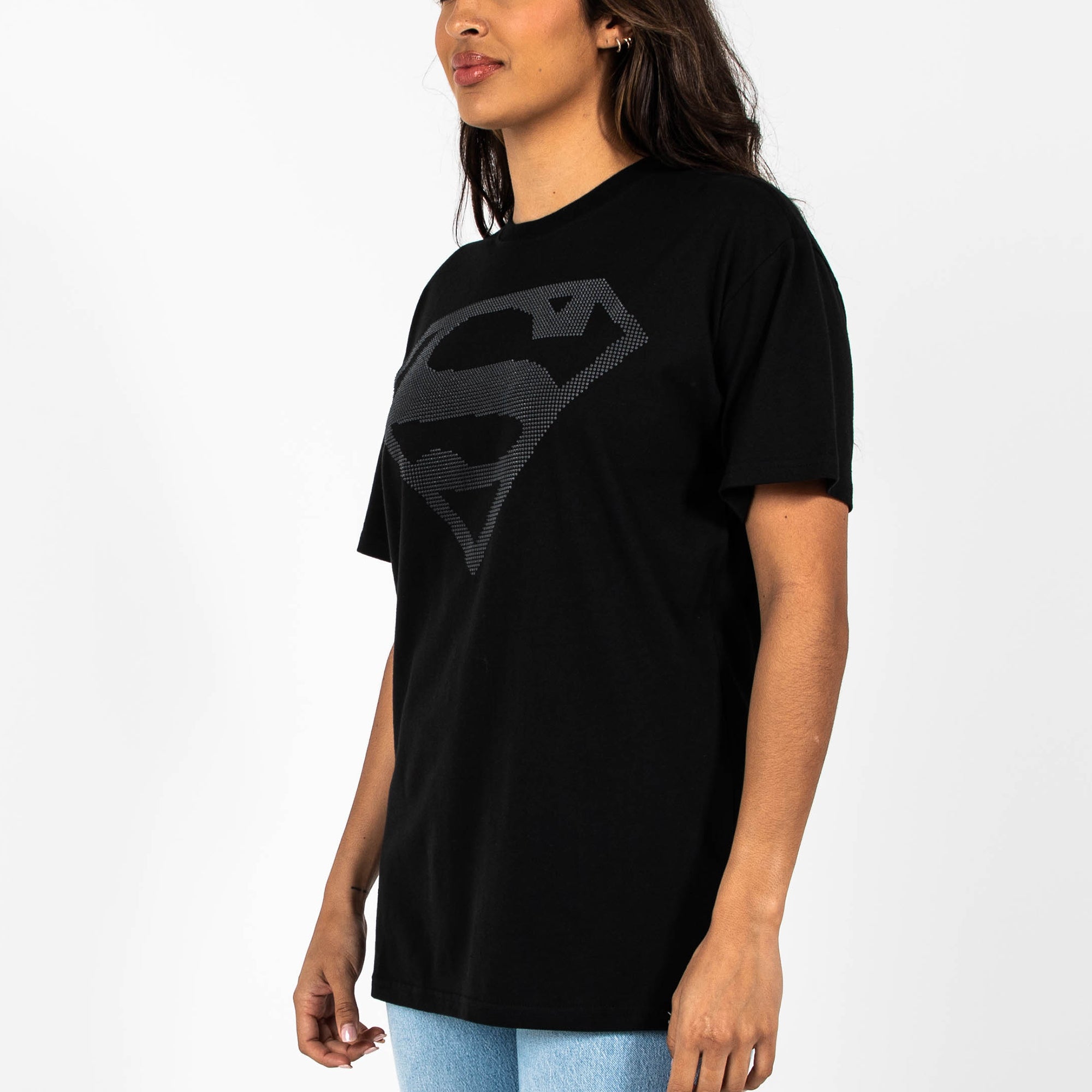 Superman Bristle Print Tee