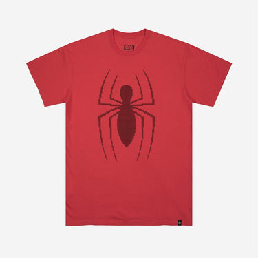 Spider-Man Red Bristle Tee - Heroes & Villains-Marvel-T-Shirt
