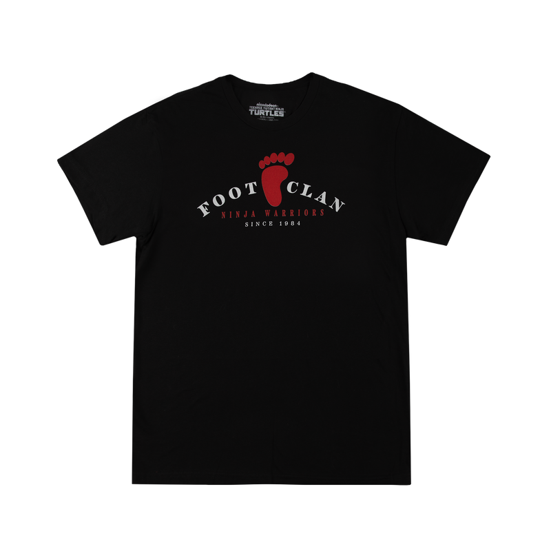 Foot Clan Since 1984  Black Tee