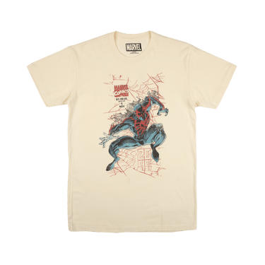 T-shirt naturel avec pose de couverture de Spider-Man 2099