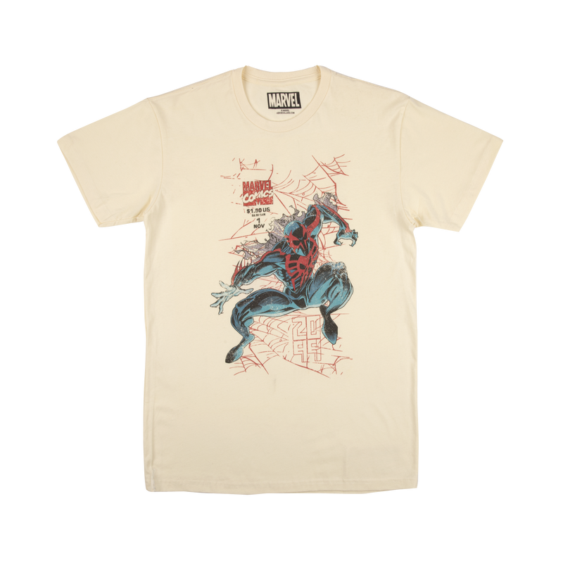 Spider-Man 2099 Cover Pose Natural Tee