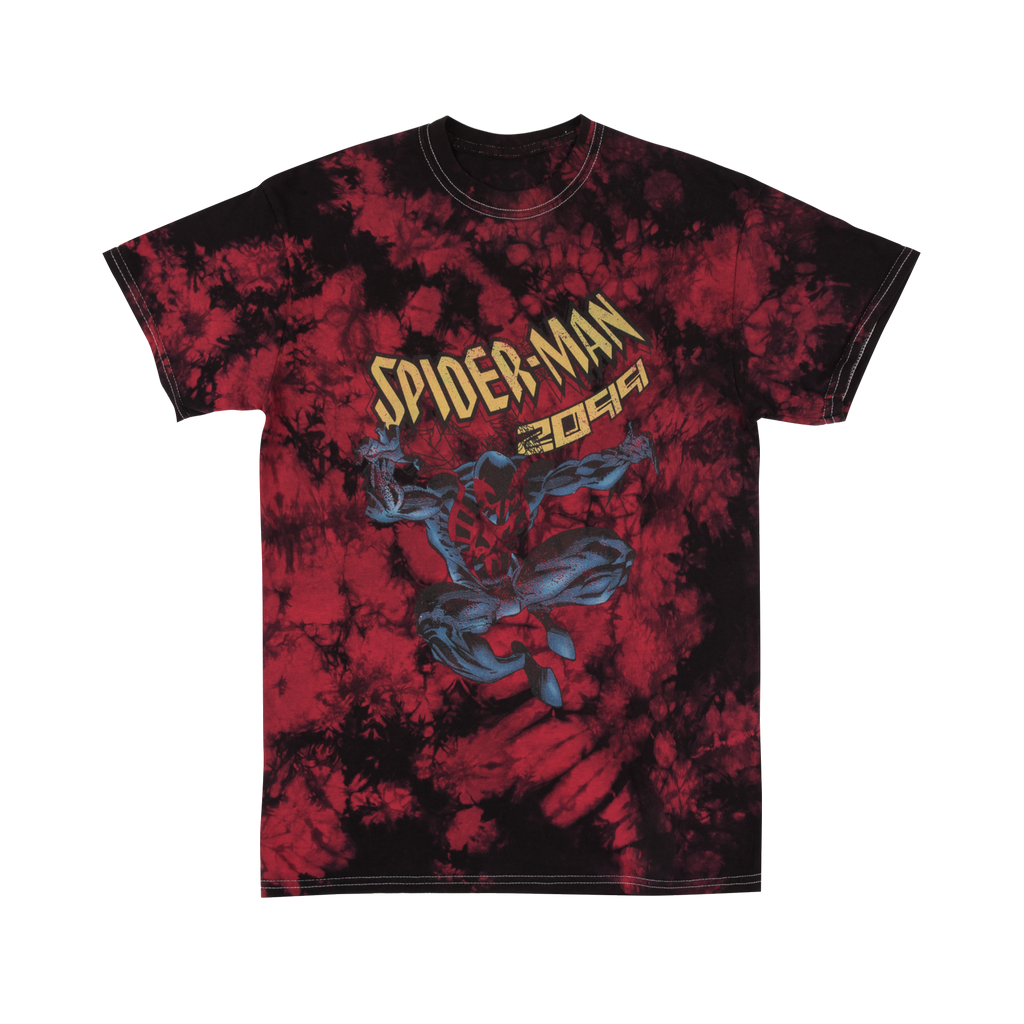 spiderman tie dye shirt