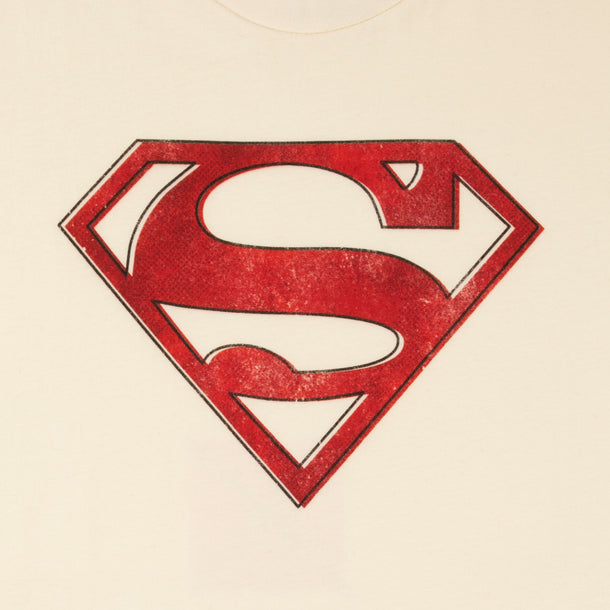 Superman S-Shield Natural Tee