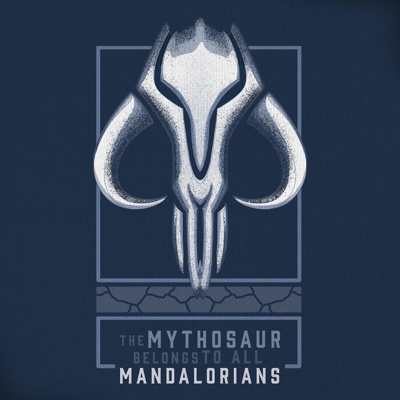 Mythosaur Pauldron Blue Tee