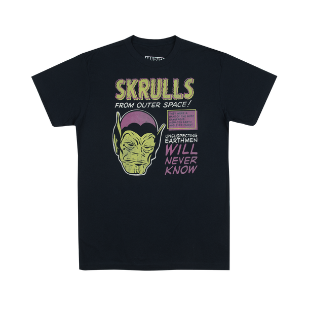 Skrulls From Outer Space Navy Tee
