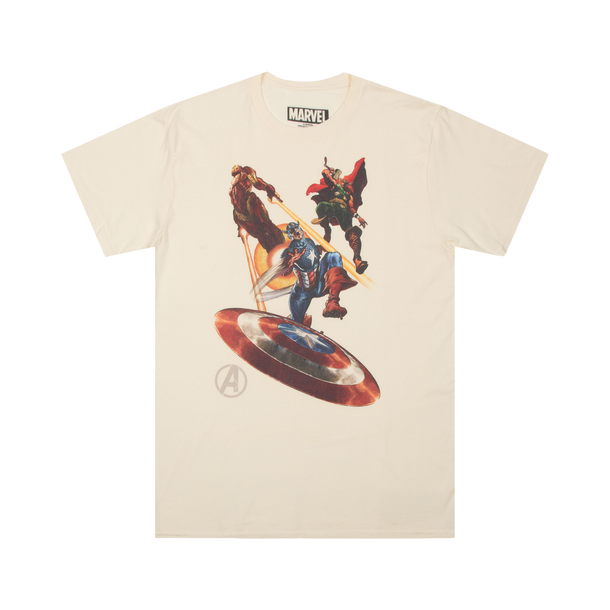 Marvel Iron Man, Captain America, Thor Natural Tee | Official Apparel &  Accessories | Heroes & Villains™ - Marvel