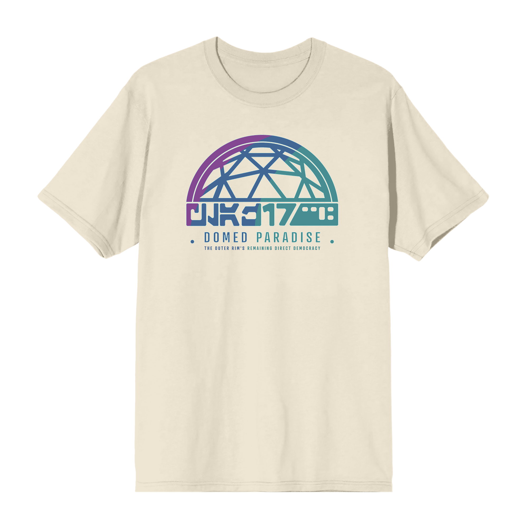Plazir 15 Domed Paradise Natural Tee