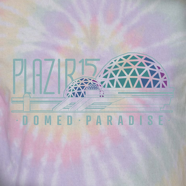 Plazir 15 Domed Paradise City Landscape Tie Dye Tee