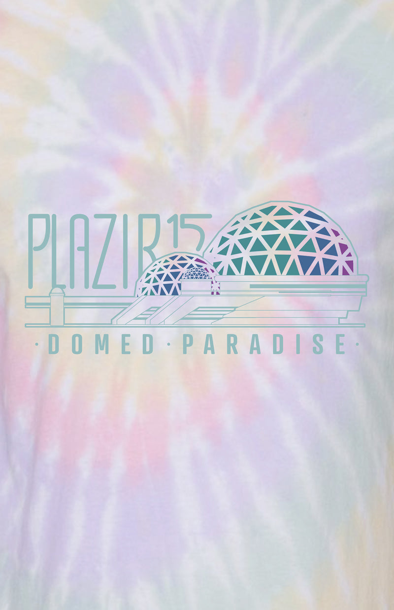 Plazir 15 Domed Paradise City Landscape Tie Dye Tee