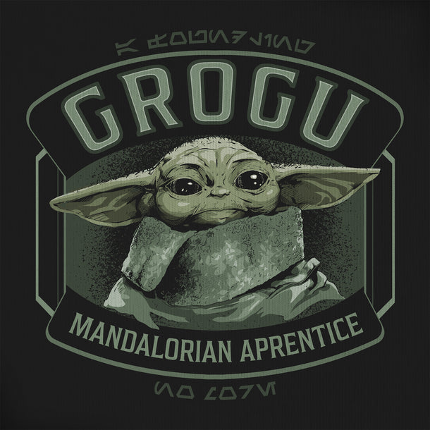 Star Wars Grogu Mandalorian Apprentice Black Tee